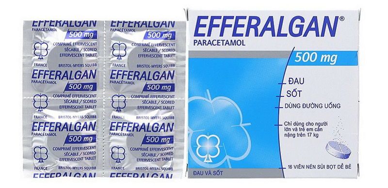 Thuốc Efferalgan 500mg dạng viên sủi