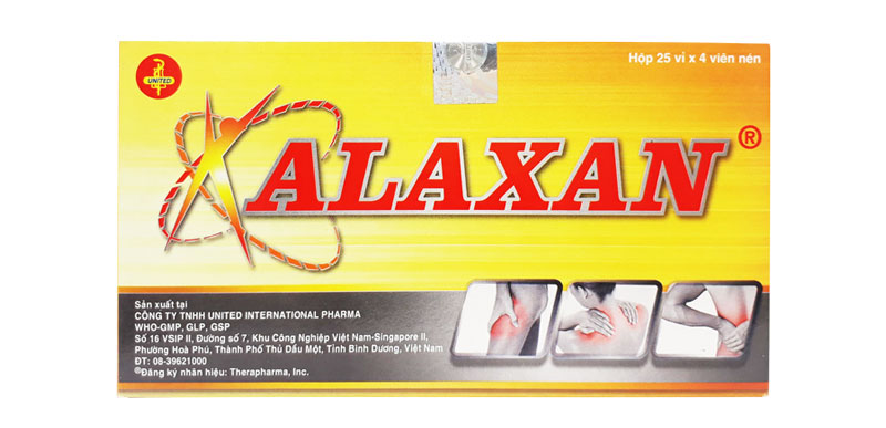 Thuốc Alaxan được bào chế ở dạng viên nén, an toàn với người sử dụng