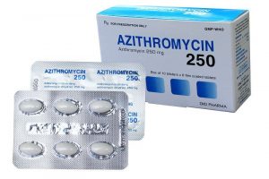 Hình ảnh thuốc kháng sinh Azithromycin