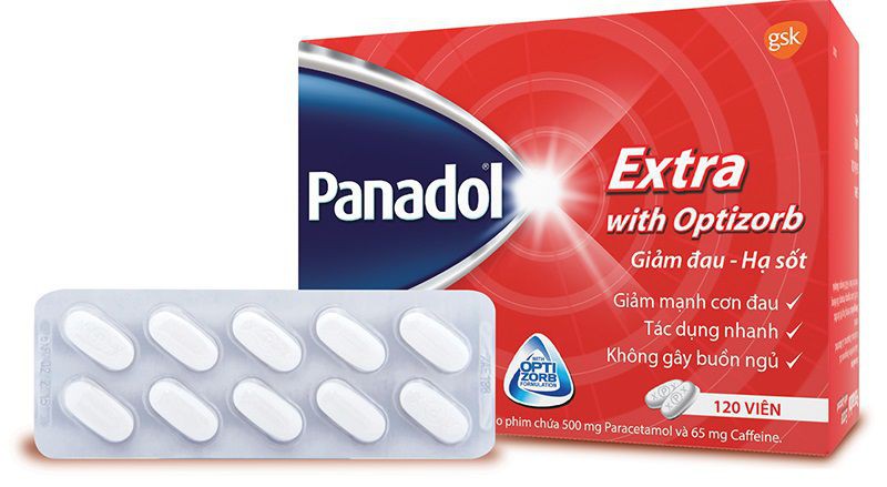 Paracetamol Extra - Panadol Extra giảm đau, hạ sốt