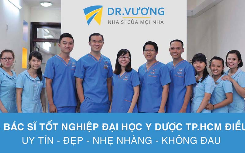 Nha khoa Dr Vương sở hữu đội ngũ bác sĩ đứng đầu ngành