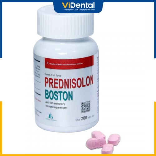 Thuốc chữa viêm lợi cho phụ nữ cho con bú - Prednisolon