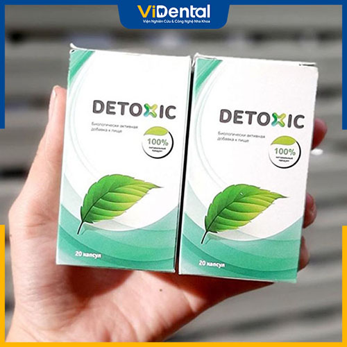 Detoxic là thuốc trị hôi miệng sâu răng được nghiên cứu và sản xuất tại Nga