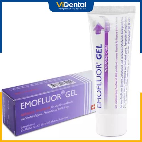 Emofluor Gel trị viêm lợi chảy máu chân răng