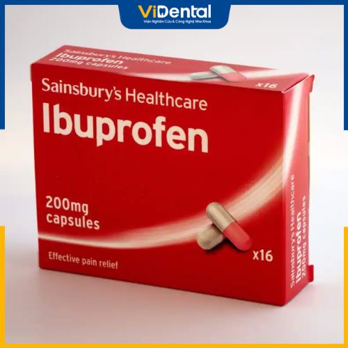 Viêm lợi trùm răng khôn uống thuốc gì - Ibuprofen